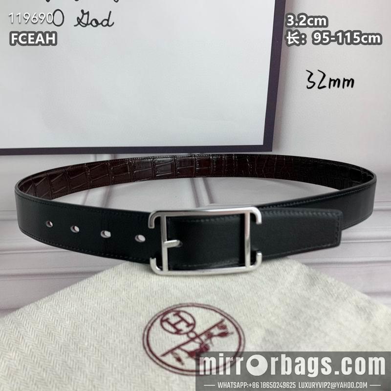 Hermes belt 32mmX95-125cm 8L040804