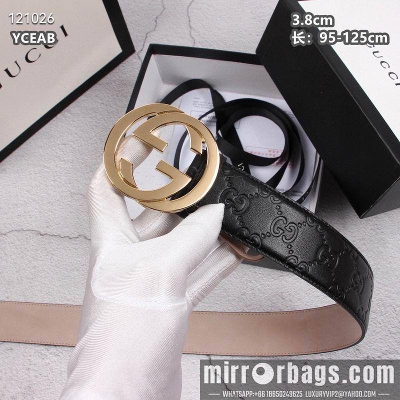 Gucci belt 38mmX95-125cm 8L14