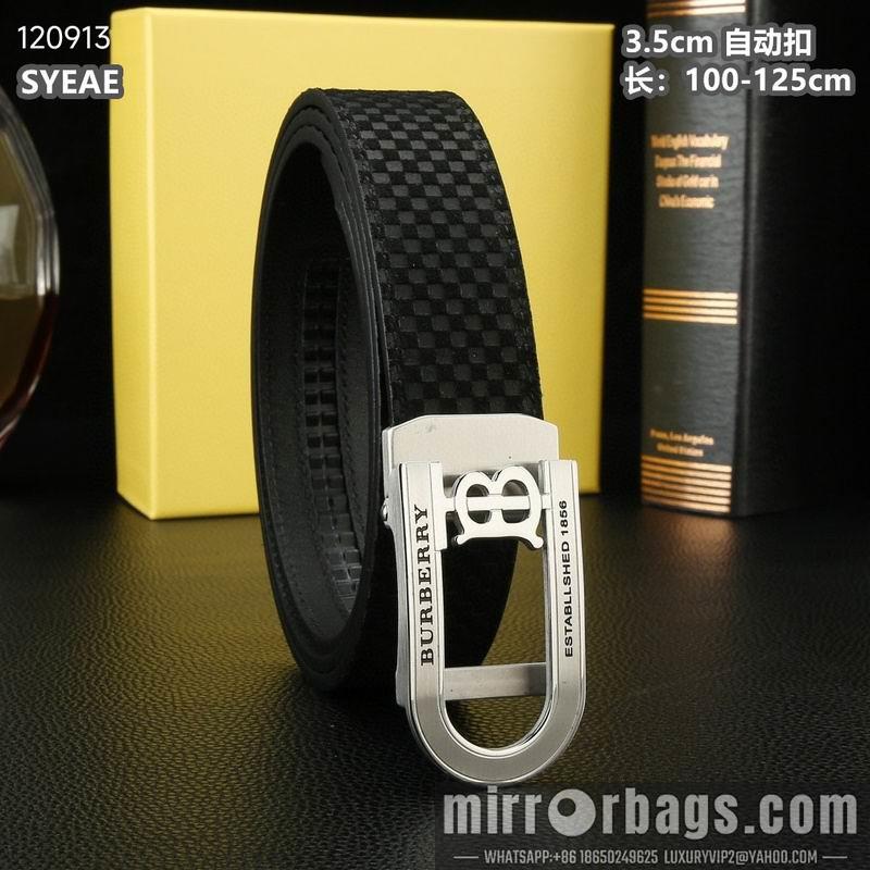 Burberry belt 35mmX100-125cm 8L89