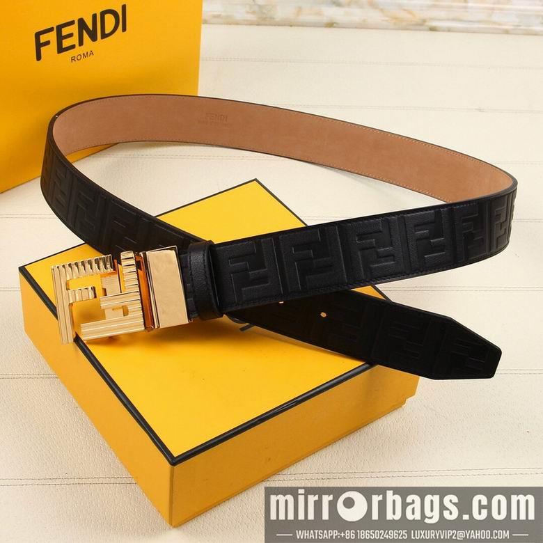 Fendi Belt 38mmX95-125cm 7D44