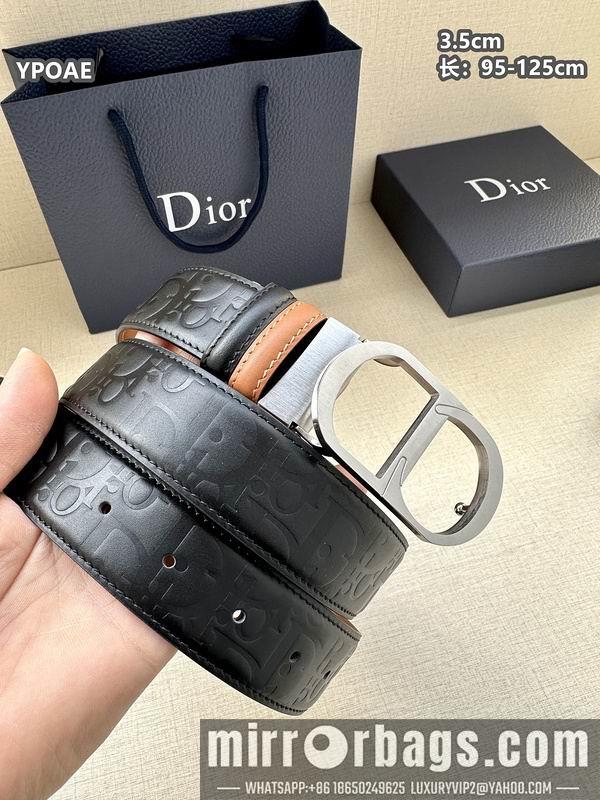 Dior belt 35mmX95-125cm 8L43