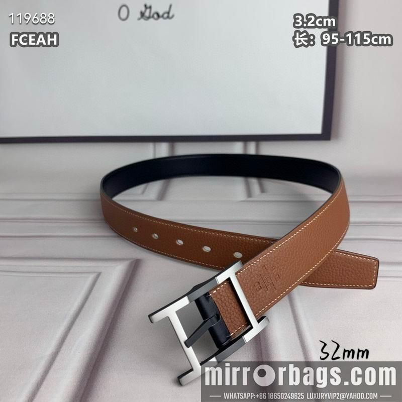Hermes belt 32mmX95-125cm 8L040803