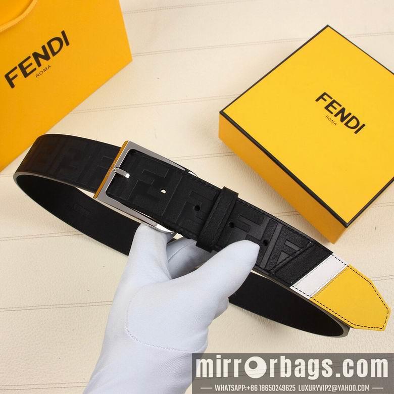 Fendi Belt 38mmX95-125cm 7D60