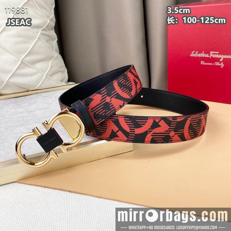 Ferragamo belt 35mmX100-125cm 8L072010