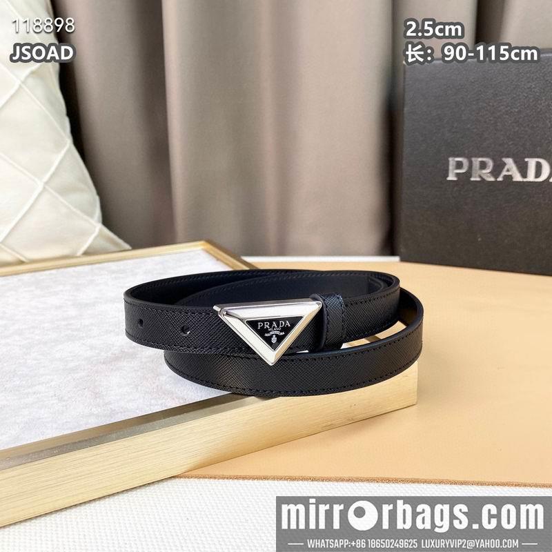 Prada belt 25mmX90-115cm 8L040801