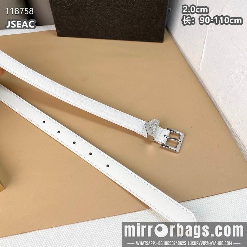 Prada belt 20mmX90-110cm 8L02