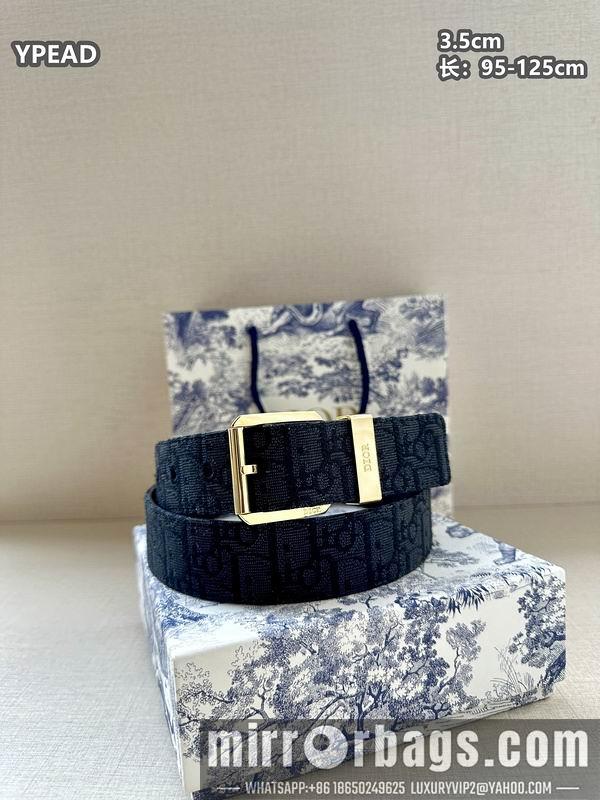 Dior belt 35mmX95-125cm 8L38