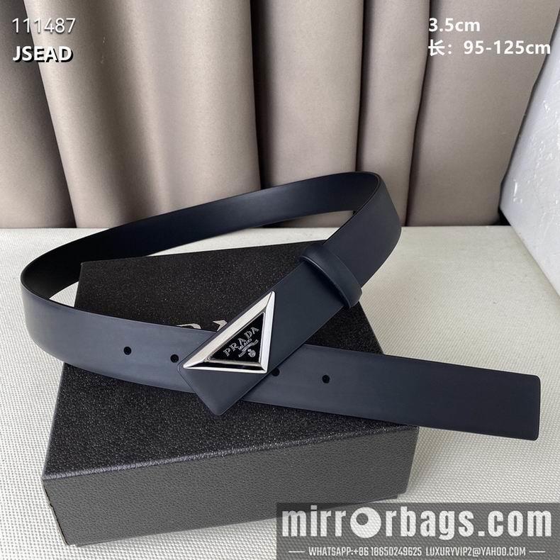 Prada belt 35mmX95-125CM 8L12