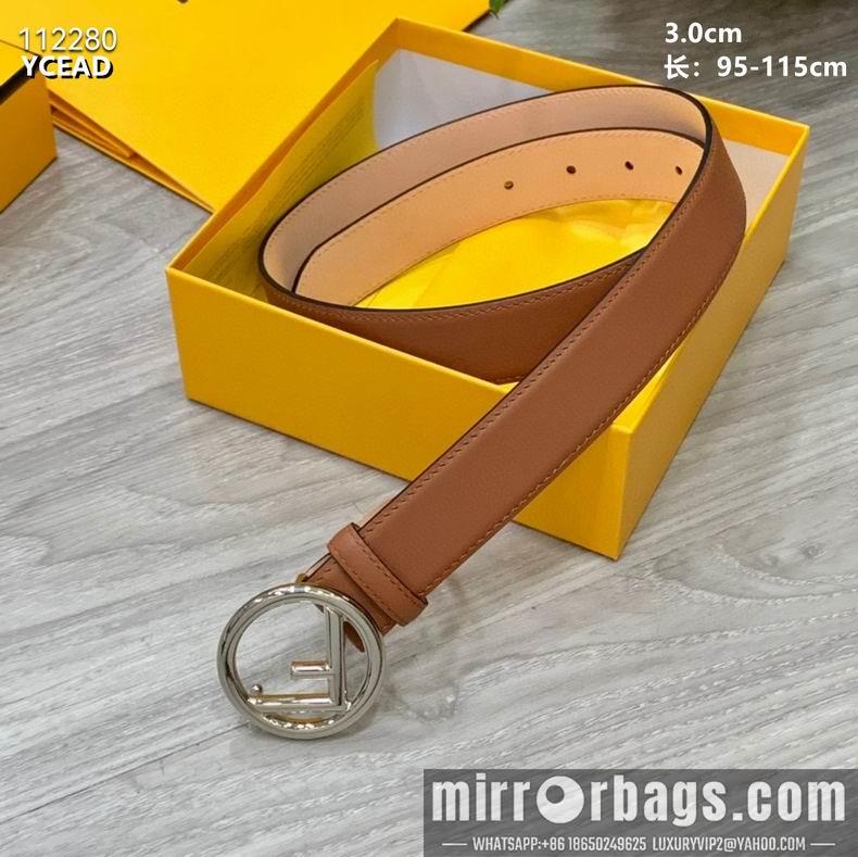 Fendi Belt 30mmX95-115cm 8L07