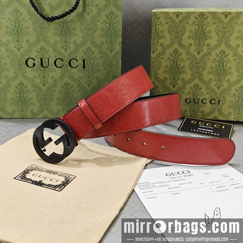 Gucci belt 38mmX90-125cm lb16