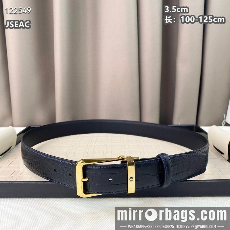 Montblanc belt 35mmX100-125cm 8L21
