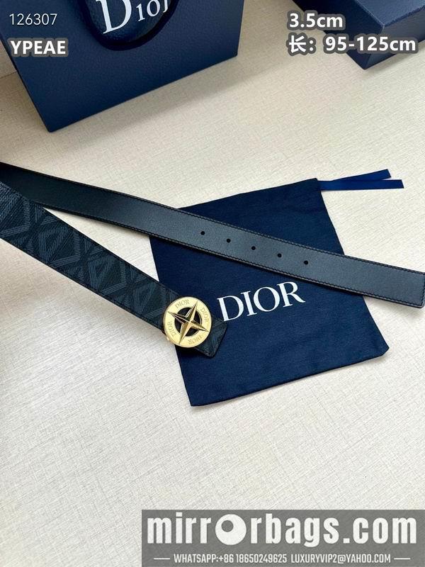 Dior belt 35mmX95-125cm 8L18