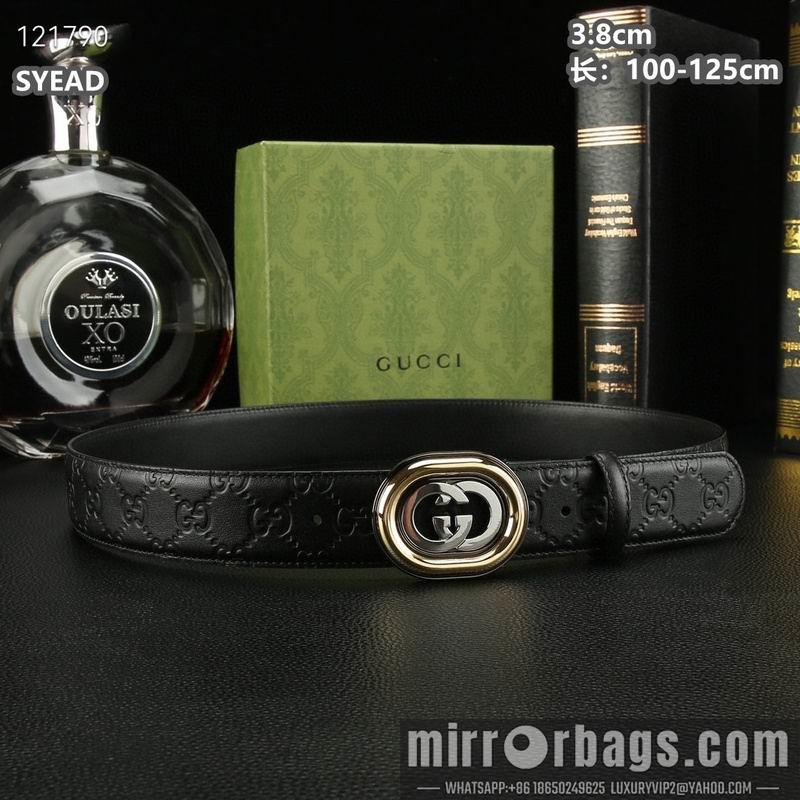Gucci belt 38mmX100-125cm 8L34