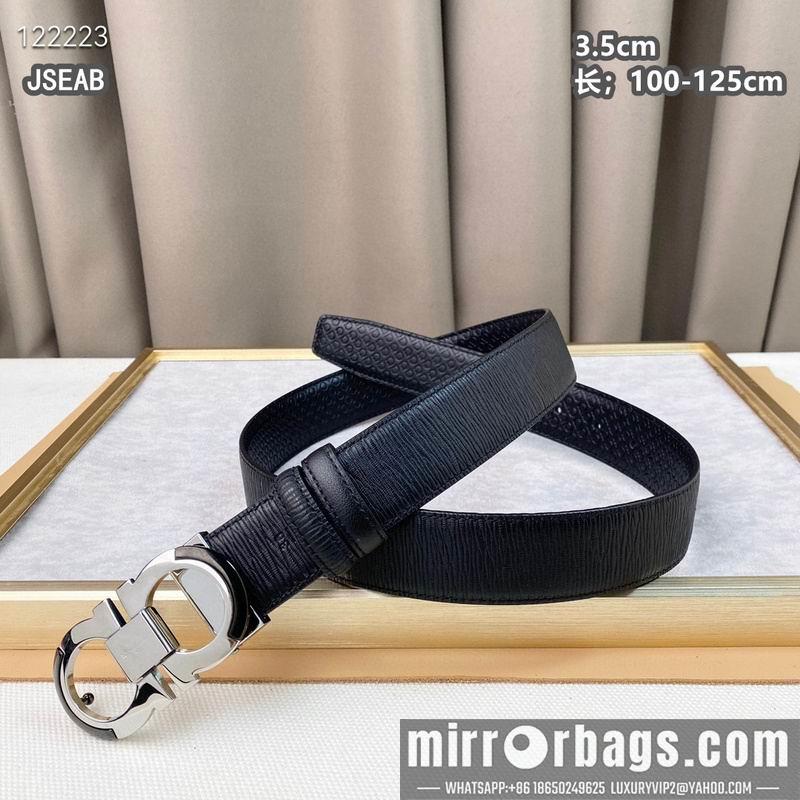 Ferragamo belt 35mmX100-125cm 8L78