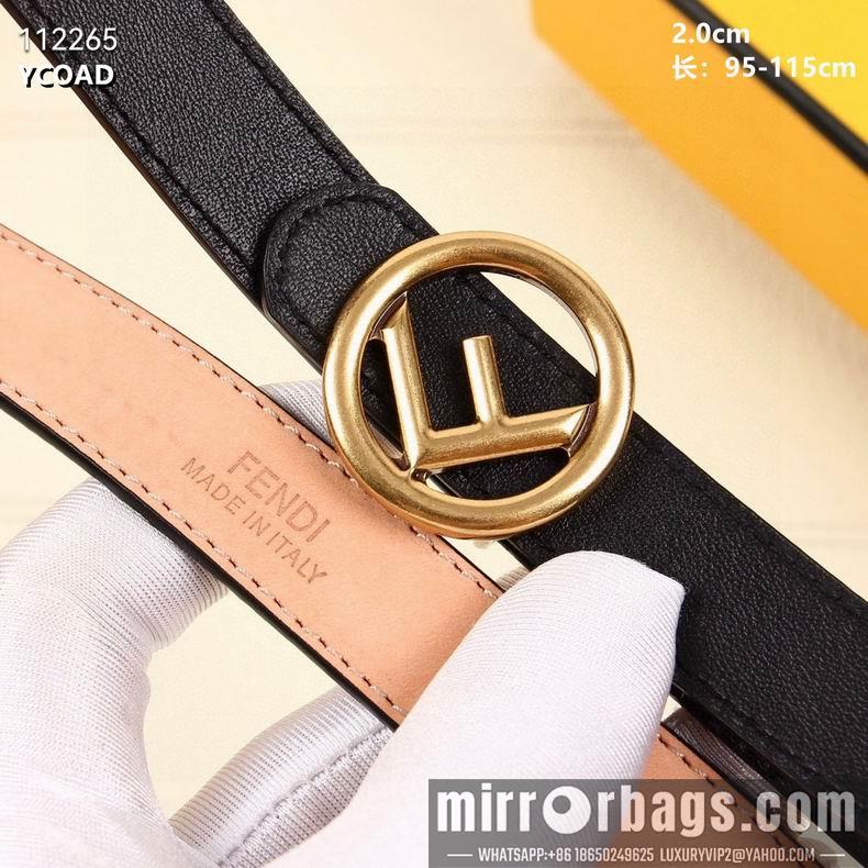 Fendi Belt 20mmX95-115CM 8L11