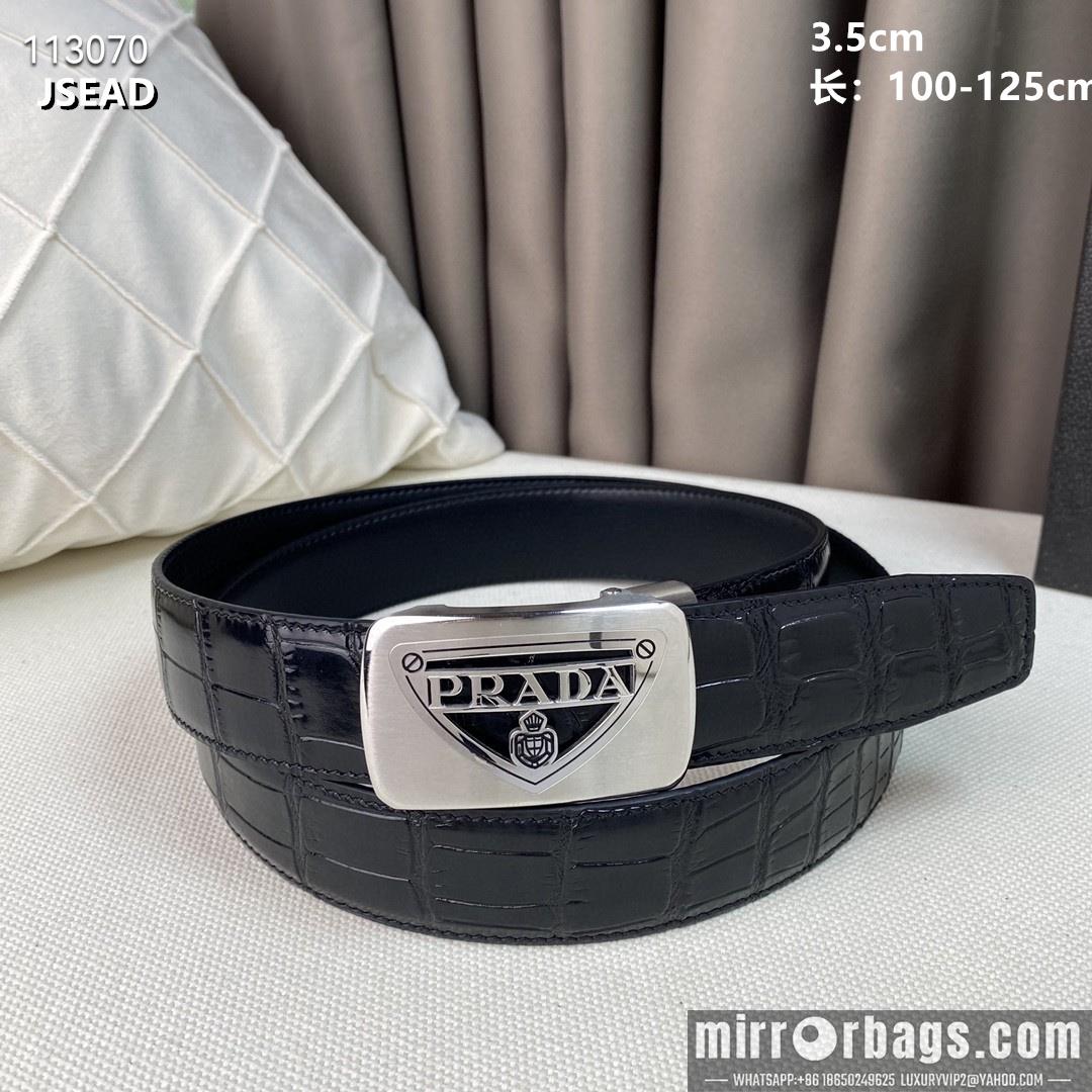 Prada belt 35mmX100-125cm 8L02