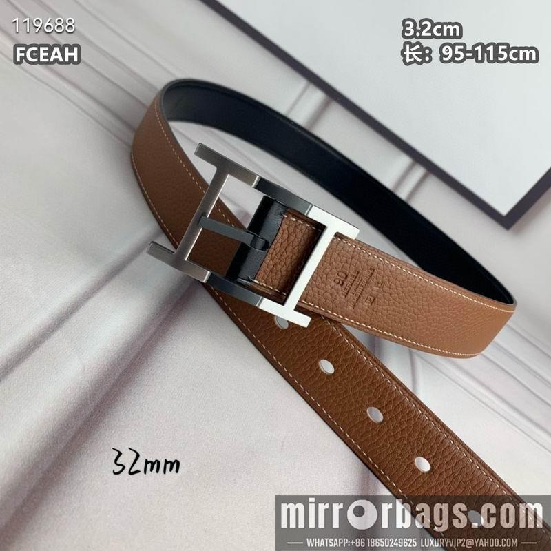 Hermes belt 32mmX95-125cm 8L040803