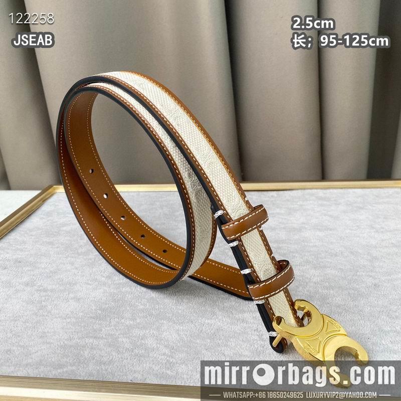 Celine belt 25mmX95-125cm 8L24