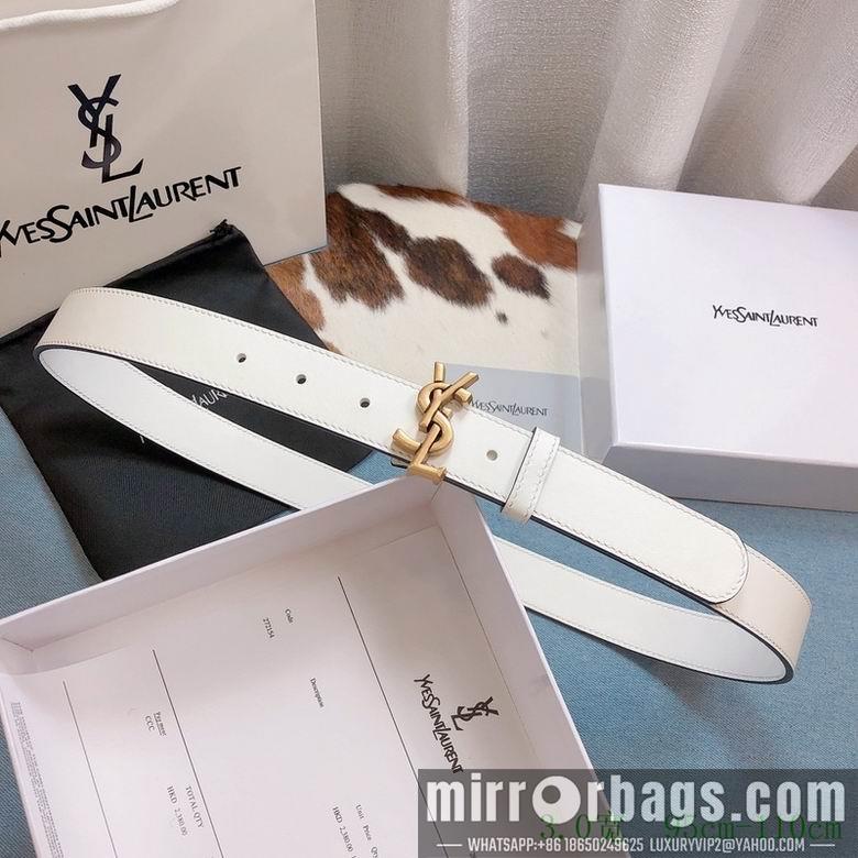 YSL Belt 30mmX95-110cm 7D01