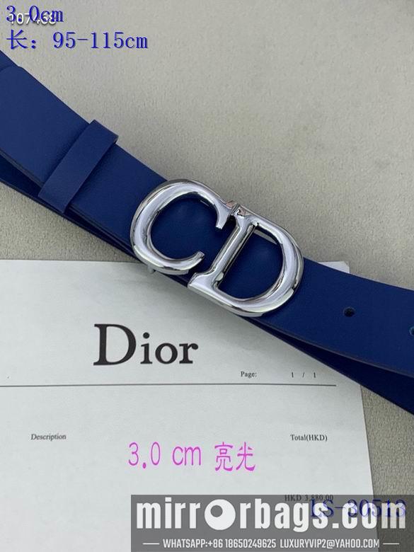 Dior Belt 30mm 95-115cm 8L05