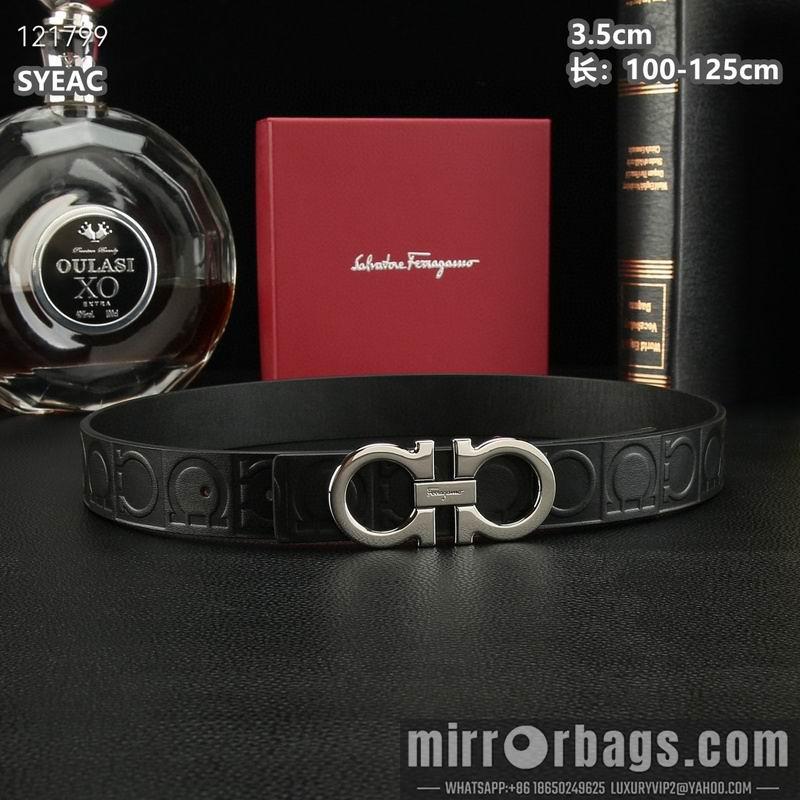 Ferragamo belt 35mmX100-125cm 8L74