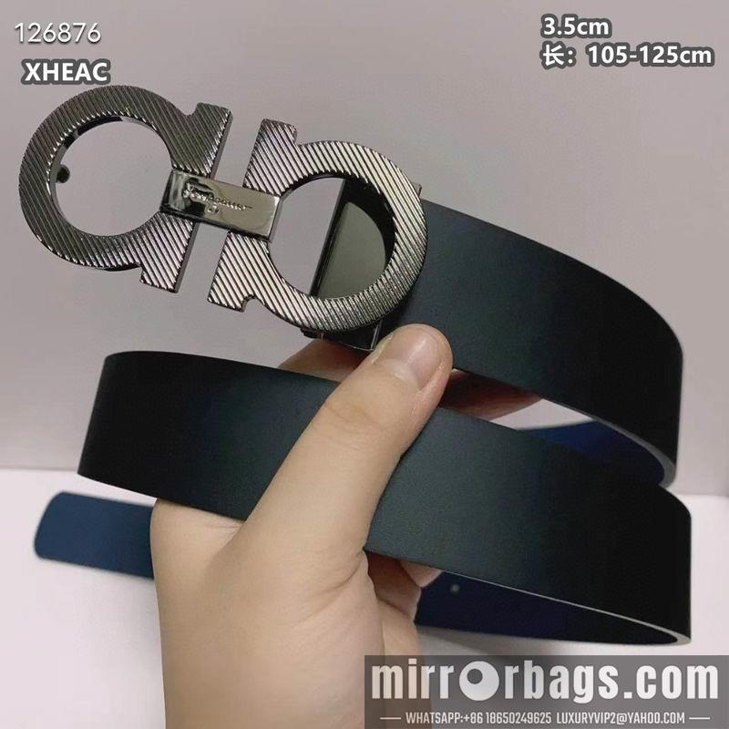 Ferragamo belt 35mmX105-125cm 8L108