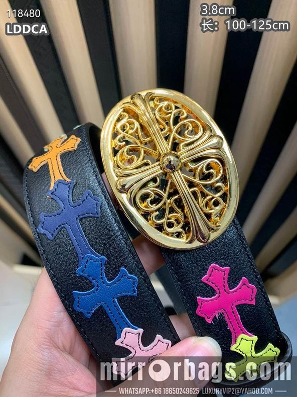 Chrome Hearts belt 38mmX100-125cm 8L22