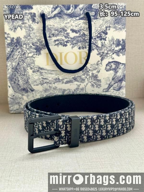 Dior belt 35mmX95-125cm 8L31