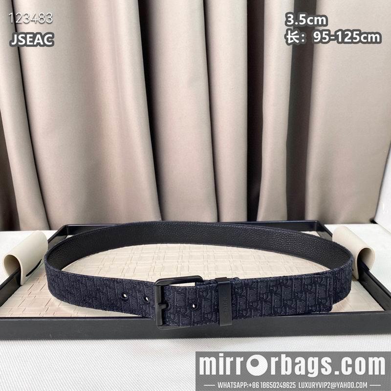 Dior belt 35mmX95-125cm 8L30