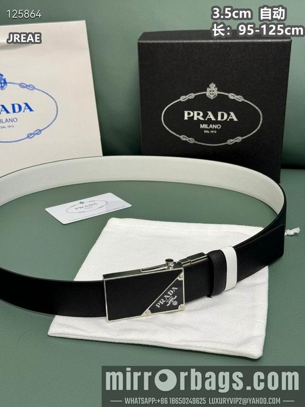 Prada belt 35mmX95-125cm 8L50