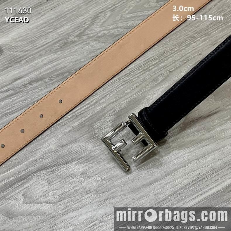 Fendi Belt 30mmX95-115cm 8L04