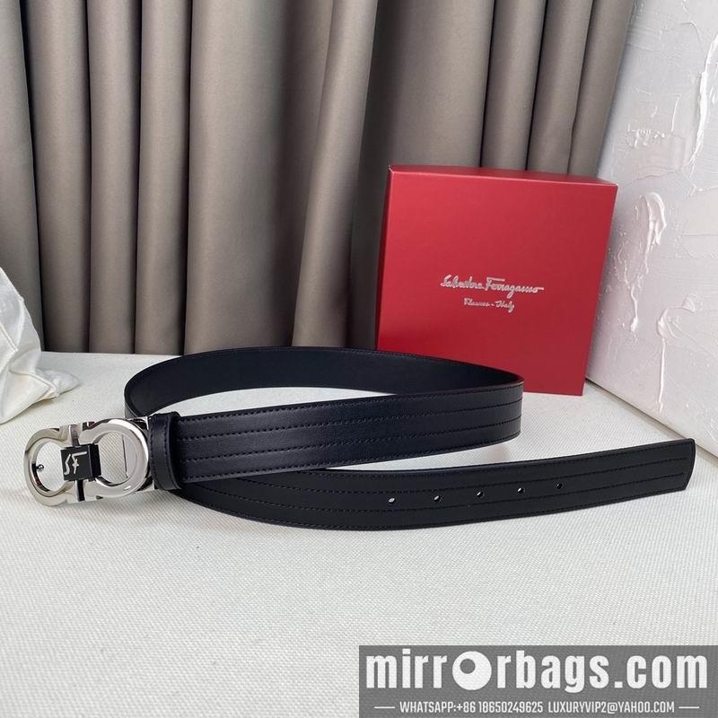 Ferragamo belt 35mmX95-125cm 7D11