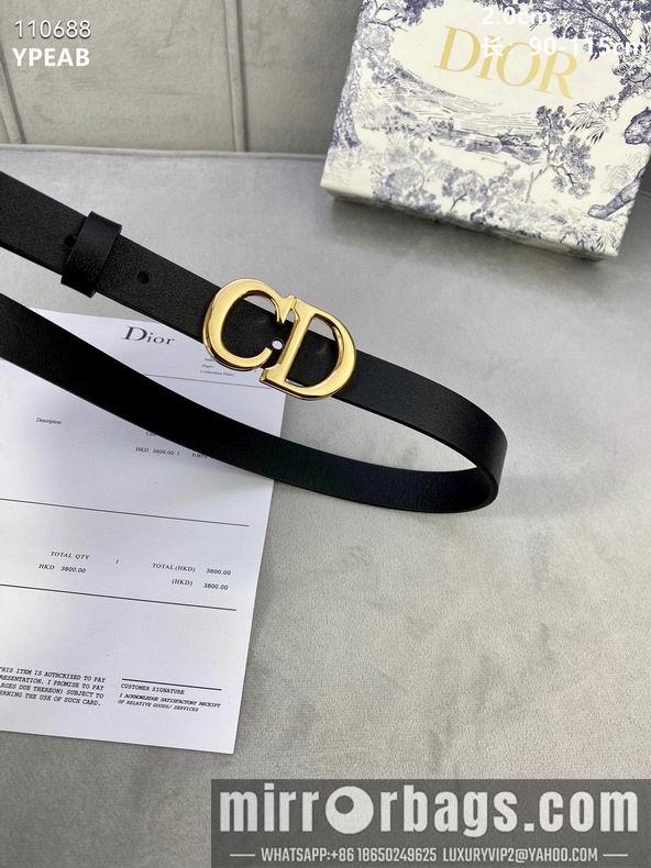 Dior Belt 20mmX90-115cm 8L04