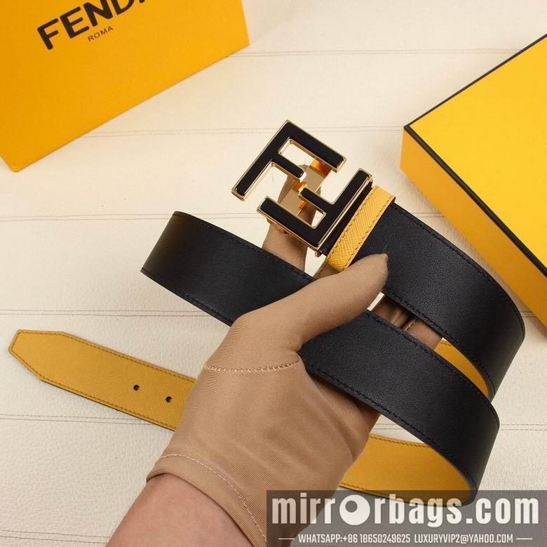 Fendi Belt 38mmX95-125cm 7D62