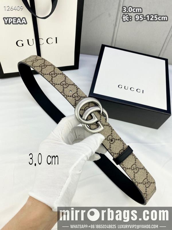 Gucci belt 30mmX95-125cm 8L19
