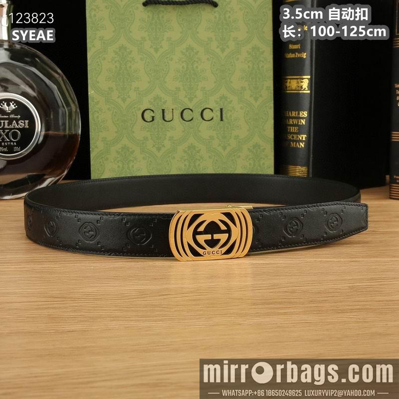 Gucci belt 35mmX100-125cm 8L45