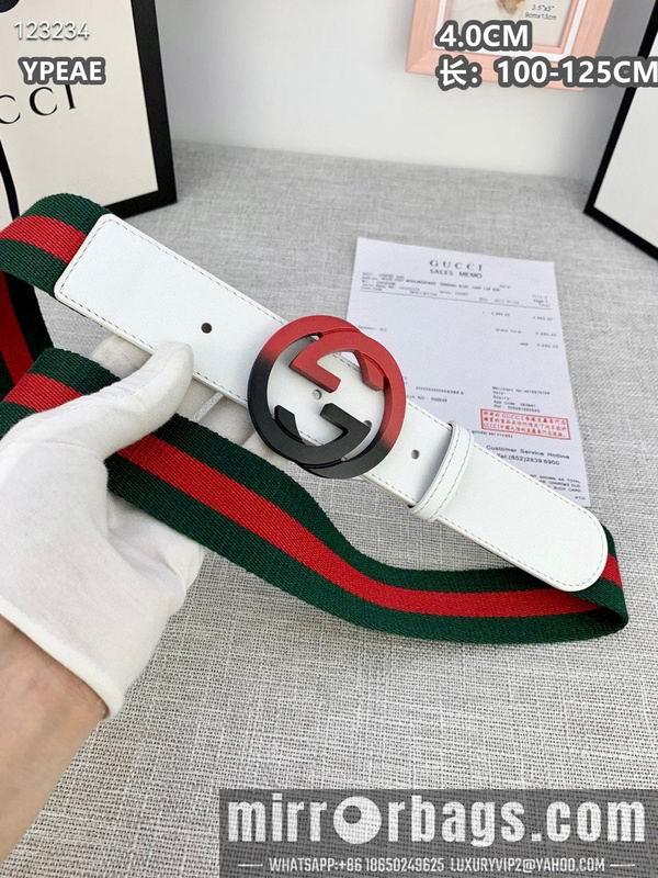Gucci belt 40mmX100-125cm 8L135