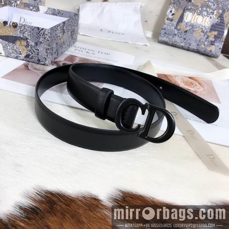 Dior Belt 30mmX95-110cm 7d10
