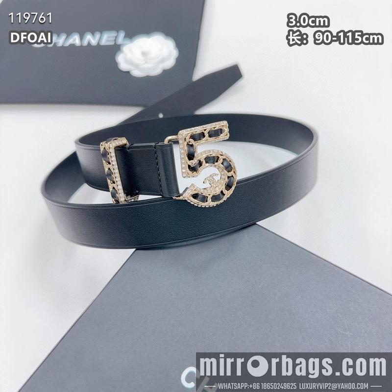 Chanel belt 30mmX90-115cm 8L040804