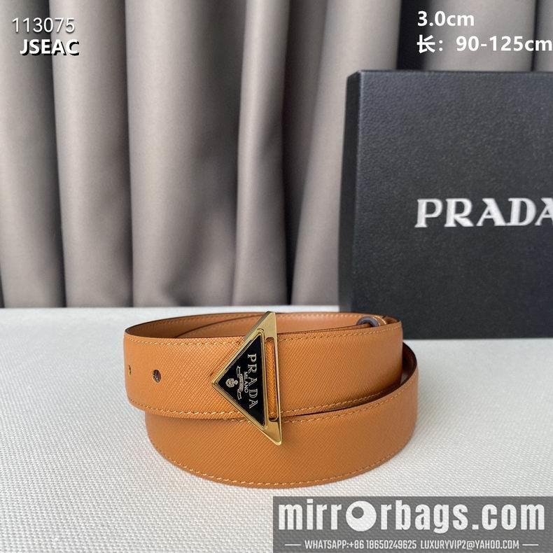 Prada belt 30mmX95-125cm 8L02