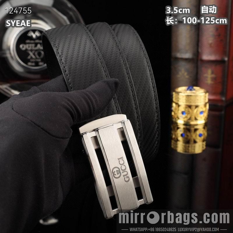 Gucci belt 35mmX100-125cm 8L23