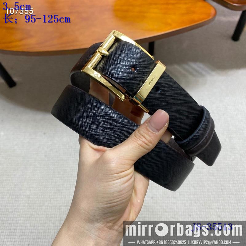 Prada belt 35mmX95-125CM 8L01