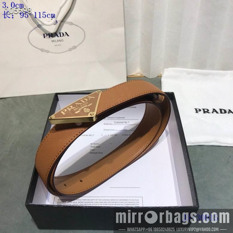 Prada 皮带 3.0X95-110CM 8L7D