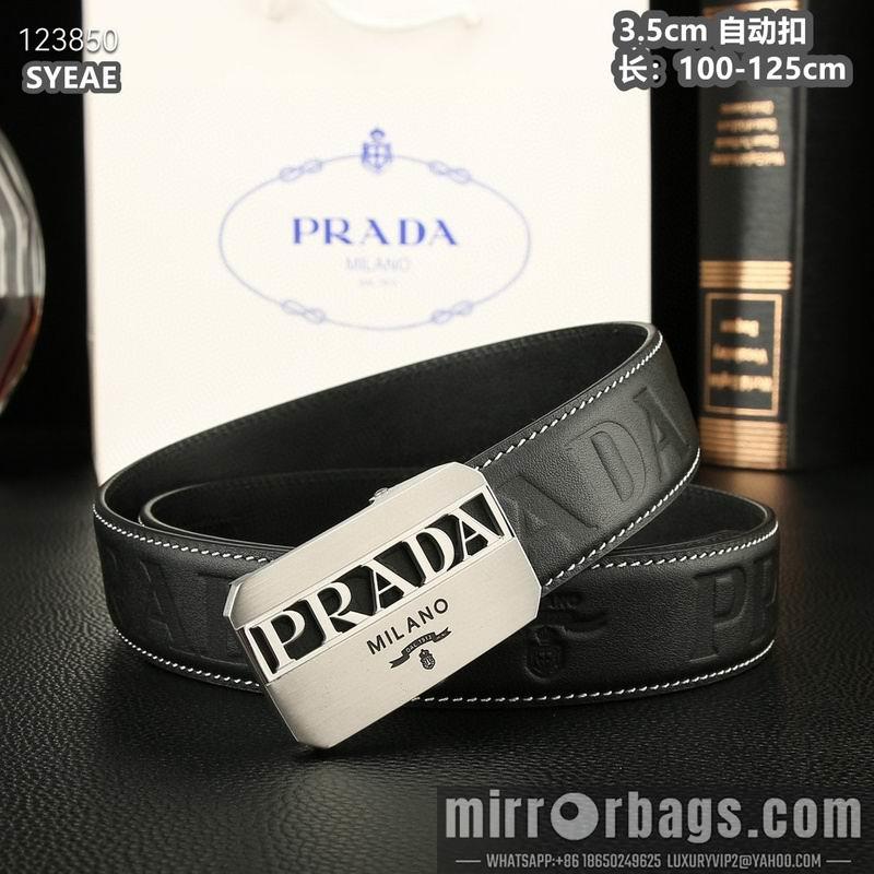 Prada belt 35mmX100-125cm 8L58