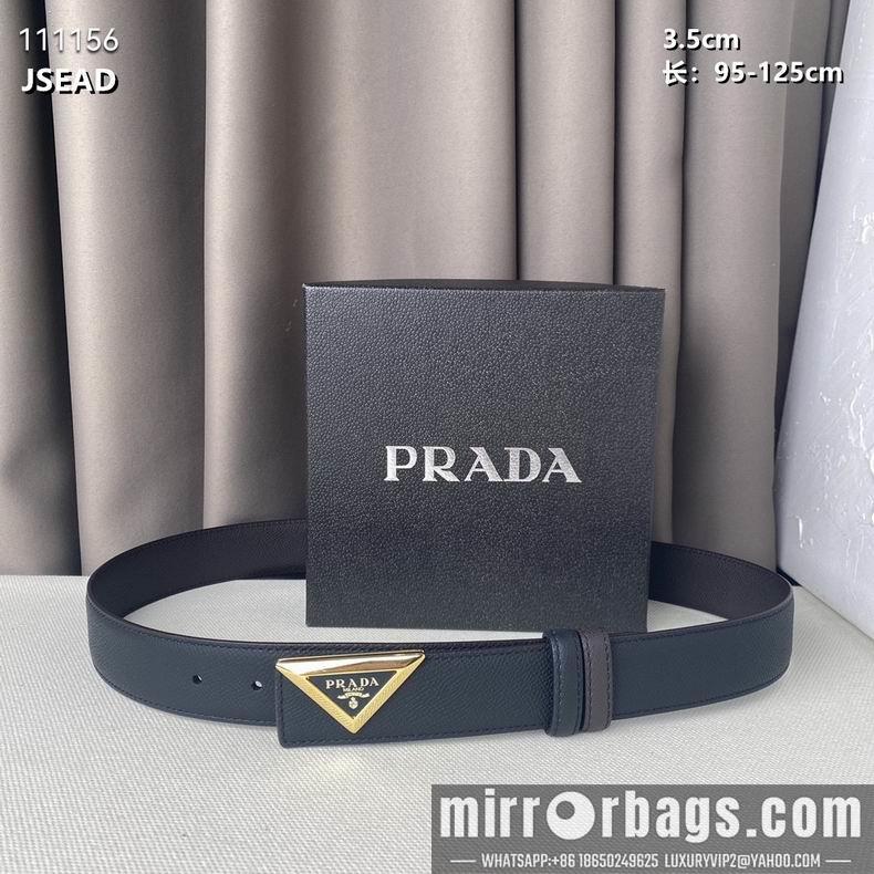 Prada belt 35mmX95-125CM 8L04