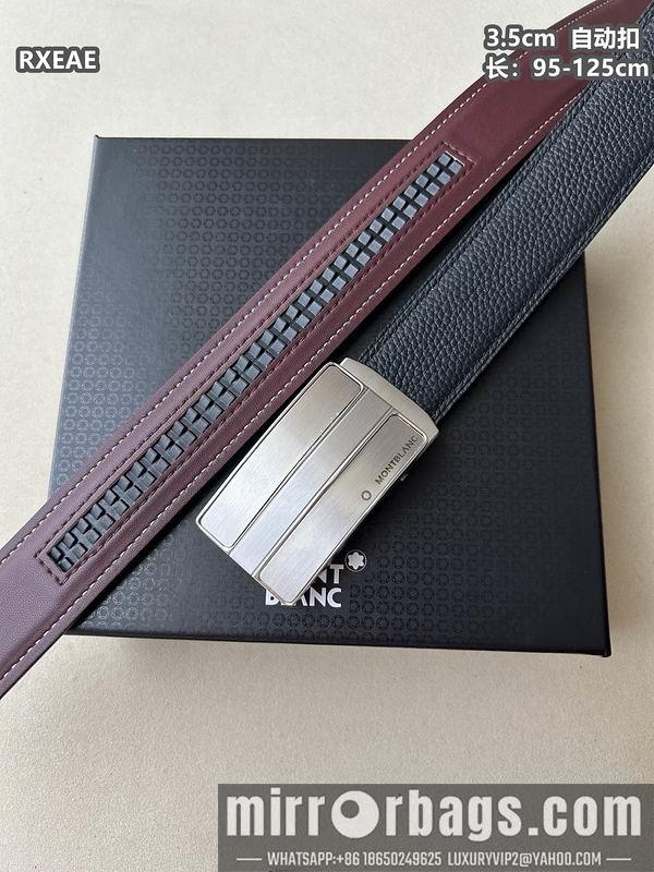 Montlanc belt 35mmX100-125cm 8L78