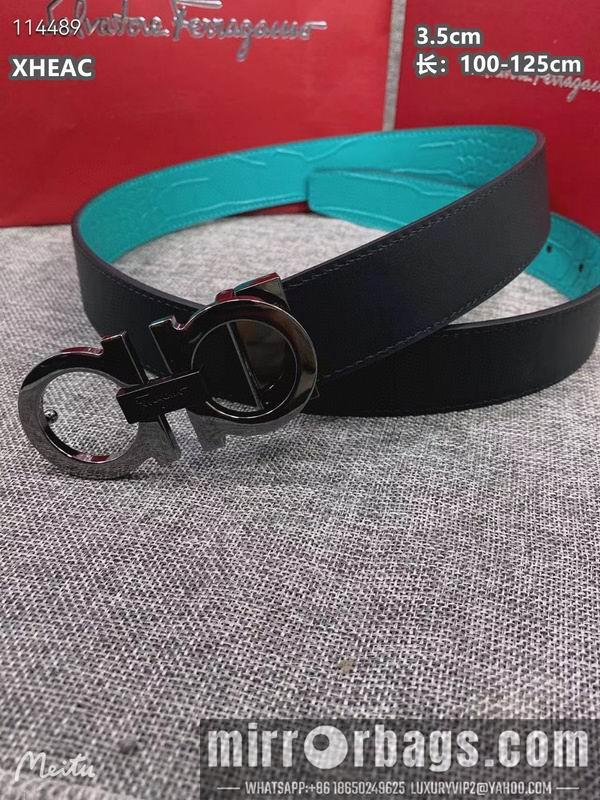 Ferragamo belt 35mmX100-125cm 8L59