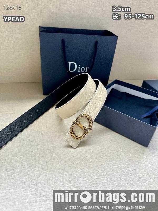 Dior belt 35mmX95-125cm 8L20