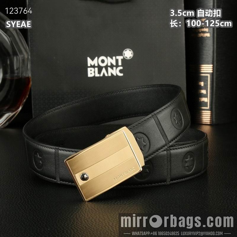 Montlanc belt 35mmX100-125cm 8L58