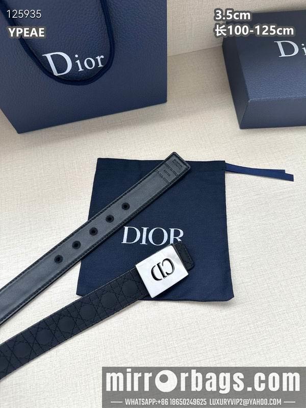 Dior belt 35mmX100-125cm 8L26